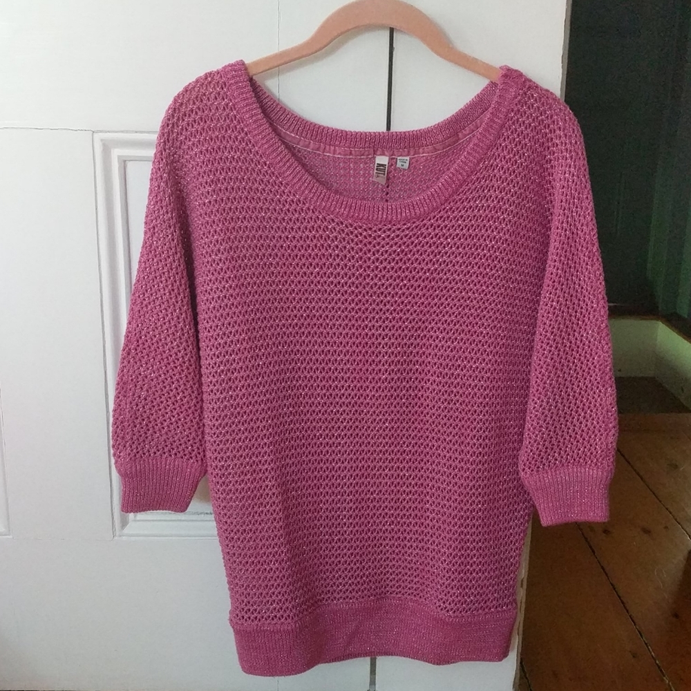 Pink sweater